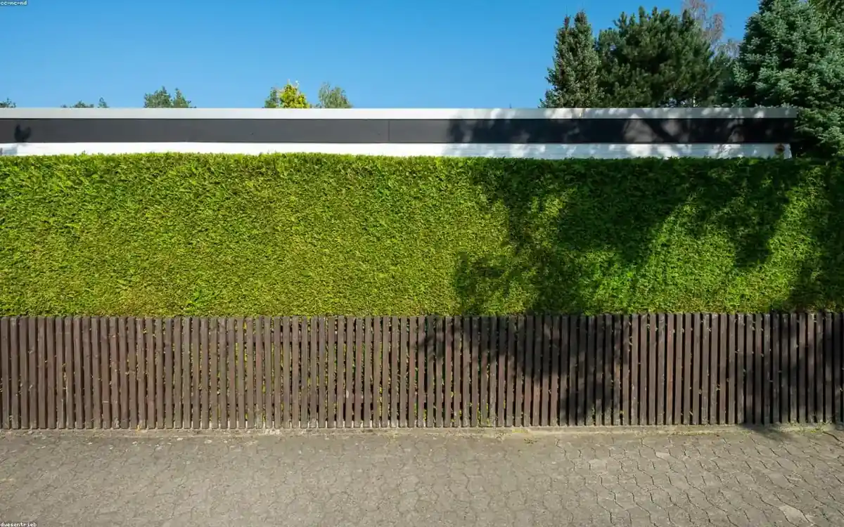 fencing near Beaverton Town Square in Central Beaverton