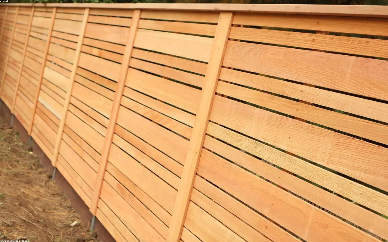 horizontal fence Beaverton