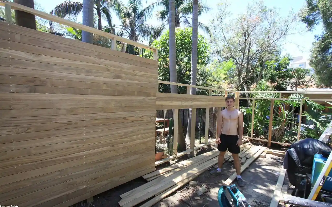 replacing a failing builder-grade fence on a West Beaverton subdivision lot
